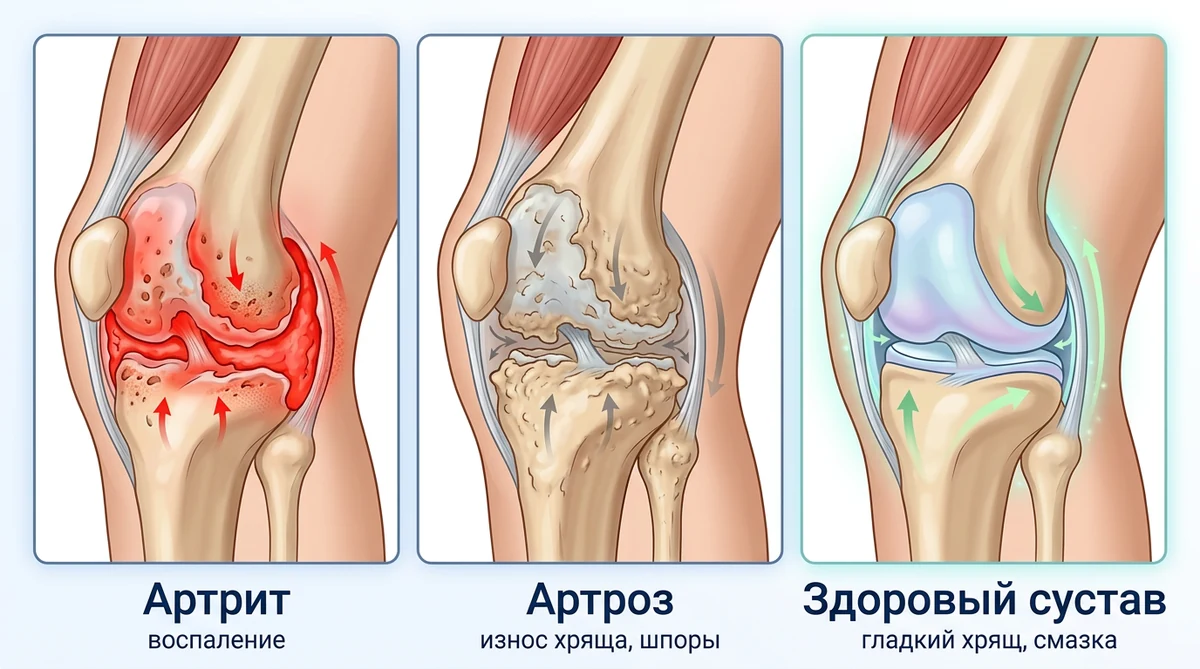 Крем для суставов Arteron: уход за кожей в области сустава
